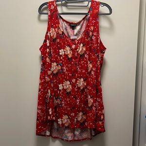 NWT Torrid button down tank
